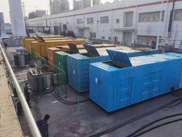 保山柴油发电机出租案例展示